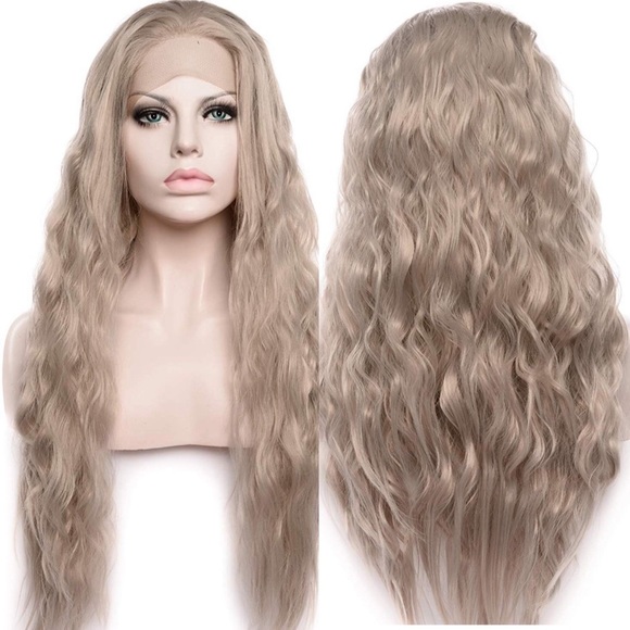 ?Yoshi 22”  BABY GREY LACE FRONT Wig * NWT*? ?Yoshi 22” BABY GREY LACE FRONT Wig * NWT*? main image 2